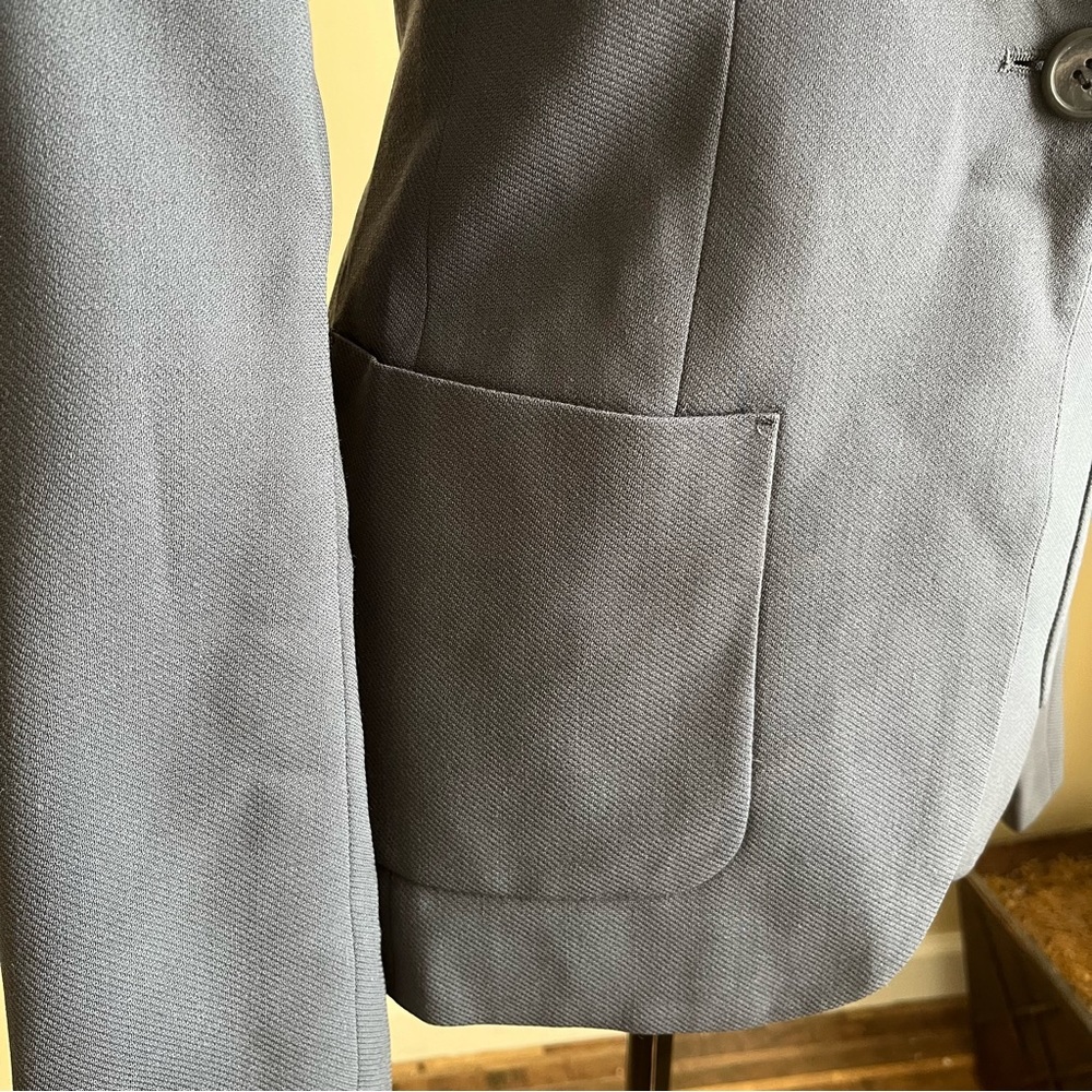 J. Crew Wool Flat Panel Pocket Single Breasted Bl… - image 6